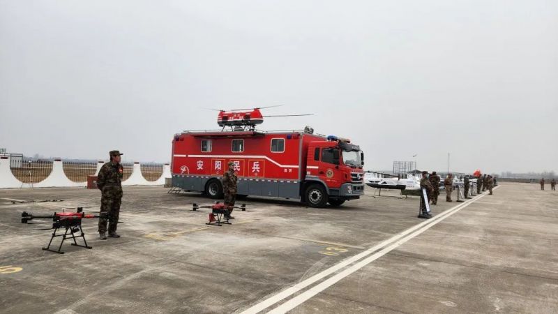 獵鷹裝備亮相安陽民兵新質(zhì)力量建設成果展
